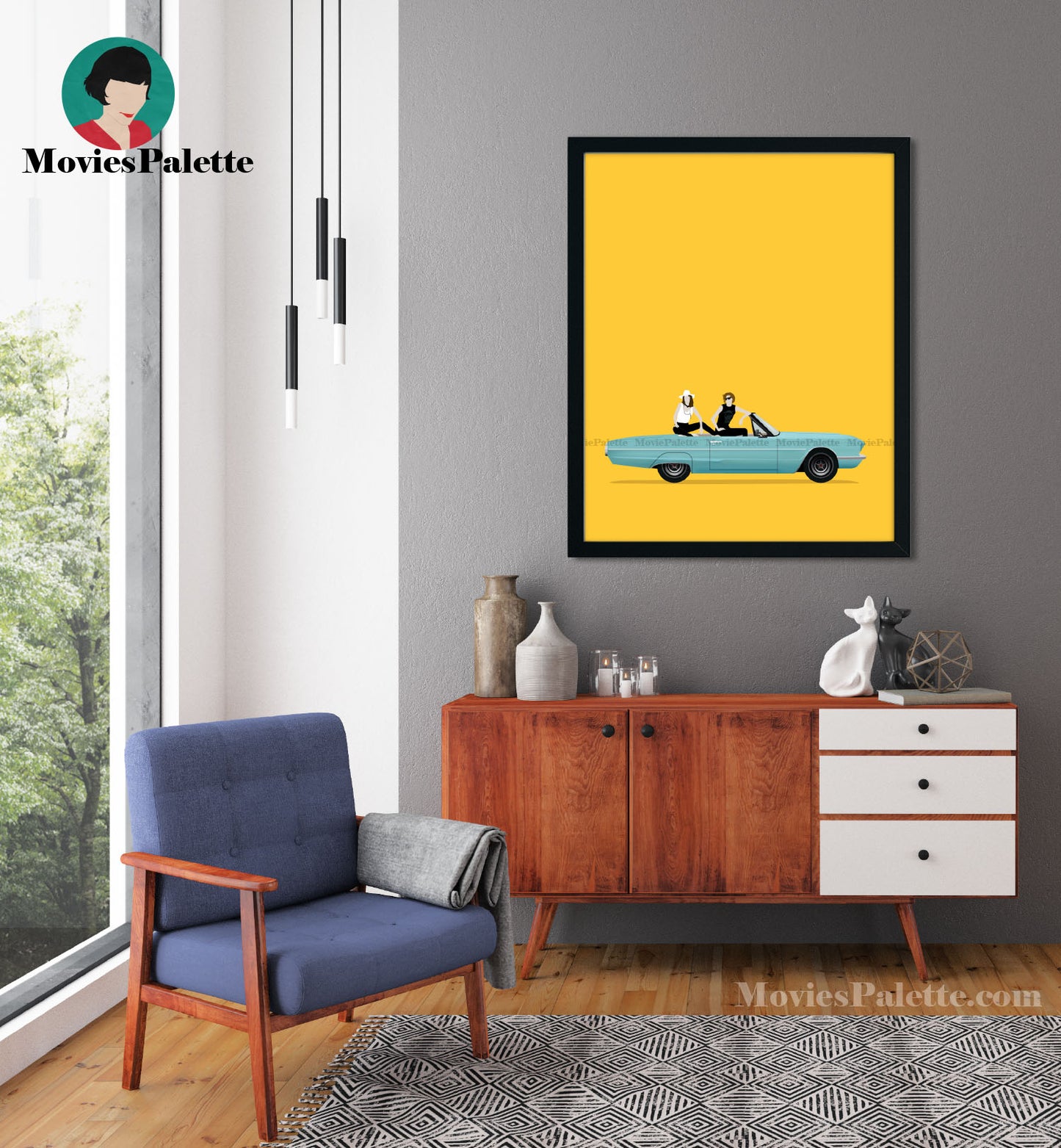 Thelma & Louise Movie Art Print. Best 90s Movie Posters. Ridley Scott. Free Shipping. Available in 5 sizes. Item No. 001