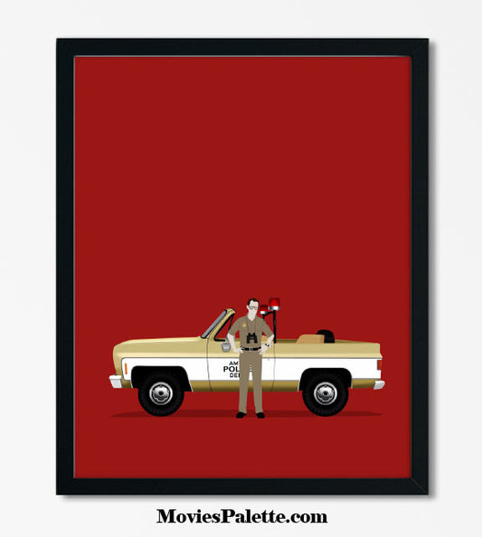 Jaws Movie Poster. Jaws Police Jeep. Best 70s Movie Posters. Steven Spielberg. Free Shipping. Available in 5 sizes. Item No. 011