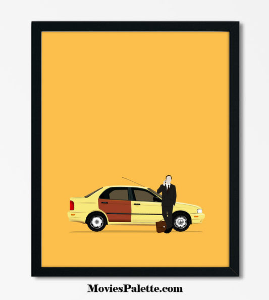 Better Call Saul. Saul Goodman. Breaking Bad. Bob Odenkirk. TV Series Art Print. Free Shipping. Available in 5 sizes. Item No. 014