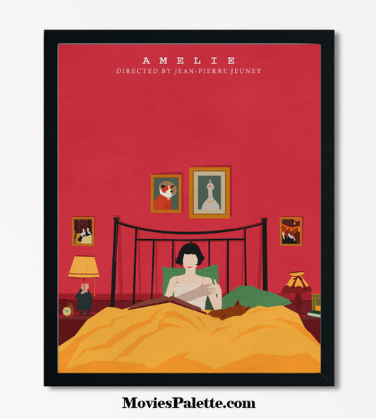 Amelie Movie Art Print. Best 2000s Movie Posters. Audrey Tautou. Free Shipping. Available in 5 sizes. Item No. D-008