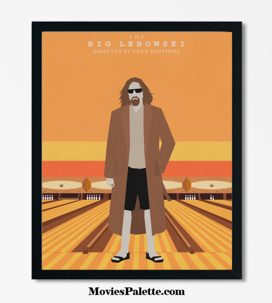 The Big Lebowski Movie Art Print. Best 90s Movie Posters. Coen Brothers. Free Shipping. Available in 5 sizes. Item No. D-015