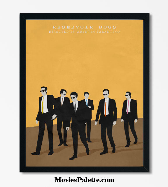 Reservoir Dogs Movie Art Print. Best 90s Movie Posters. Quentin Tarantino. Free Shipping. Available in 5 sizes. Item No. D-021