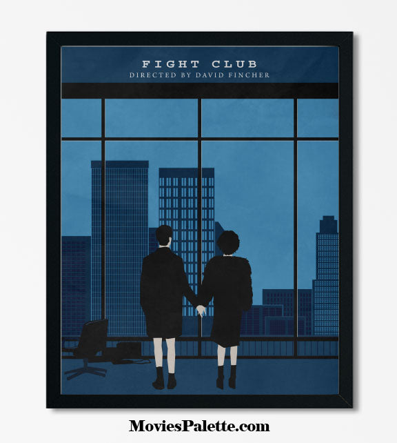 Fight Club Movie Art Print. Best 90s Movie Posters. Bradley Pitt. Free Shipping. Available in 5 sizes. Item No. D-073