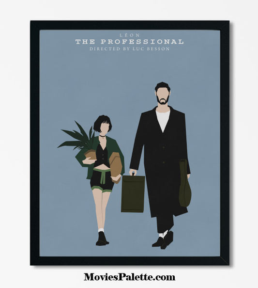 The Professional Movie Art Print. Leon. Best 90s Movie Posters. Free Shipping. Available in 5 sizes. Item No. D-075