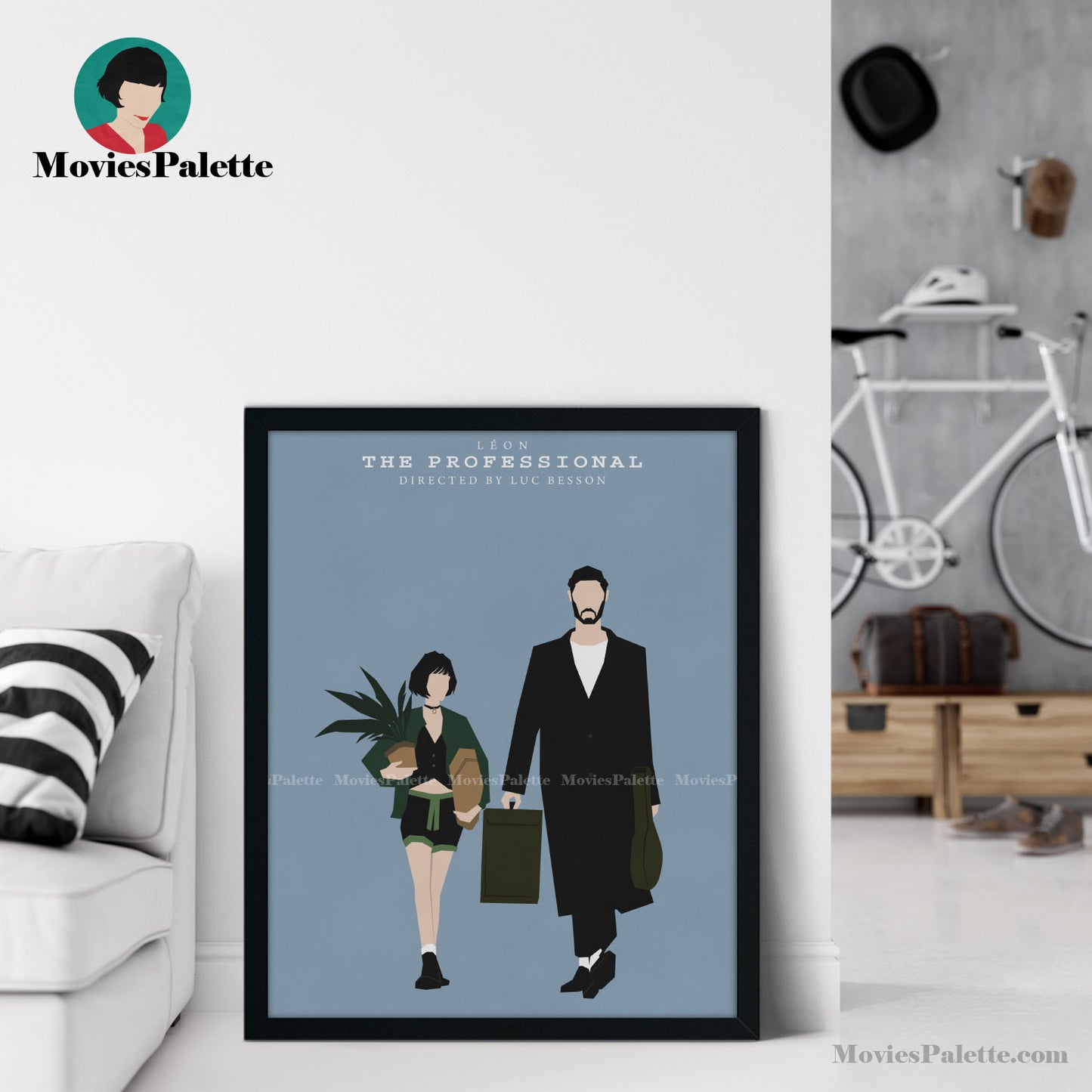 The Professional Movie Art Print. Leon. Best 90s Movie Posters. Free Shipping. Available in 5 sizes. Item No. D-075