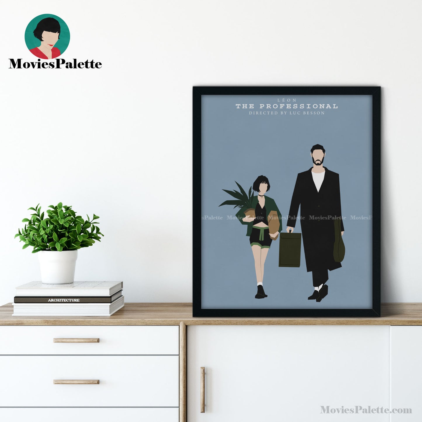 The Professional Movie Art Print. Leon. Best 90s Movie Posters. Free Shipping. Available in 5 sizes. Item No. D-075