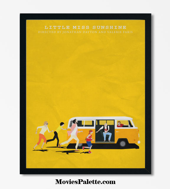 Little Miss Sunshine Movie Art Print. Best 2000s Movie Posters. Free Shipping. Available in 5 sizes. Item No. D-076