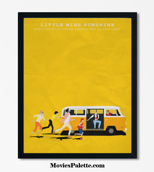 Little Miss Sunshine Movie Art Print. Best 2000s Movie Posters. Free Shipping. Available in 5 sizes. Item No. D-076