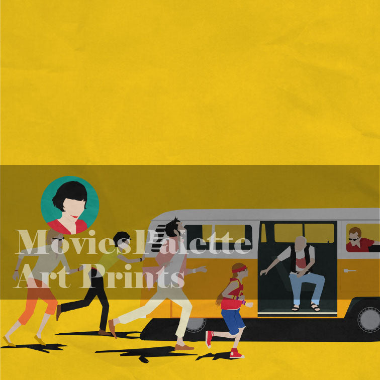 Little Miss Sunshine Movie Art Print. Best 2000s Movie Posters. Free Shipping. Available in 5 sizes. Item No. D-076