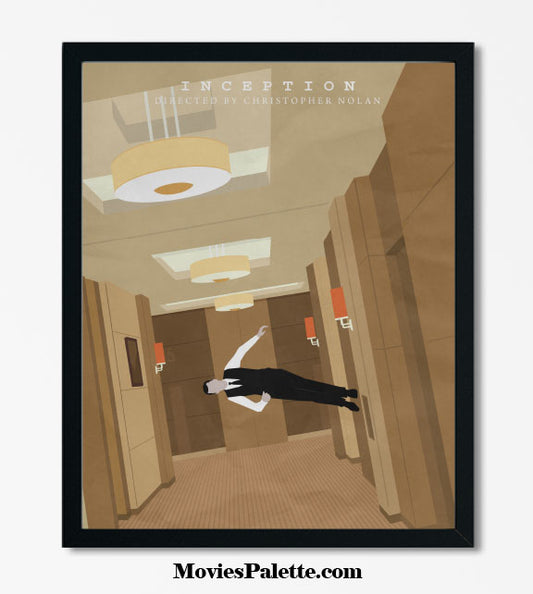 Inception Movie Art Print. Christopher Nolan. Best 2010s Movie Posters. Free Shipping. Available in 5 sizes. Item No. D-138