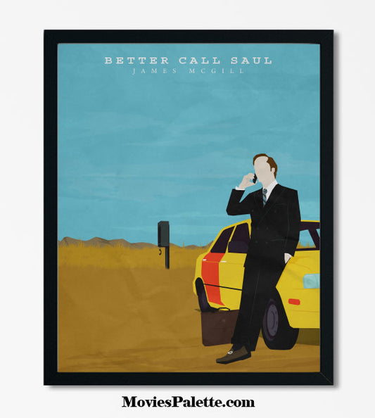 Better Call Saul TV Series Art Print. Saul Goodman. Bob Odenkirk. Free Shipping. Available in 5 sizes. Item No. D-141