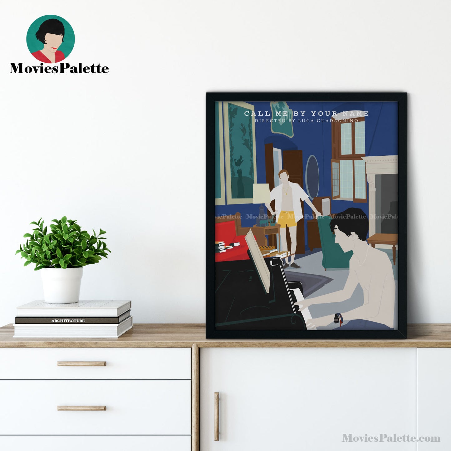 Call Me By Your Name Movie Art Print. Elio and Oliver. Romantic Movies. Free Shipping. Available in 5 sizes. Item No. N-013